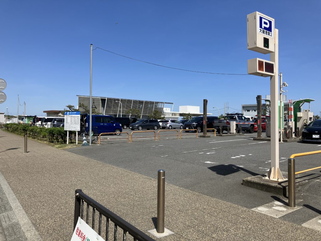 大礒海水浴場駐車場