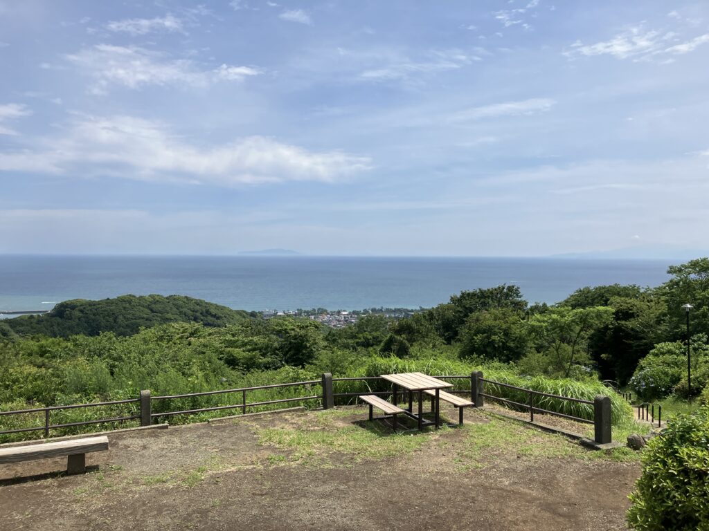 湘南平の眺望