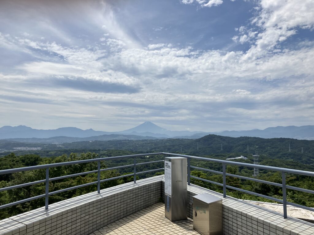 湘南平展望台からの眺め