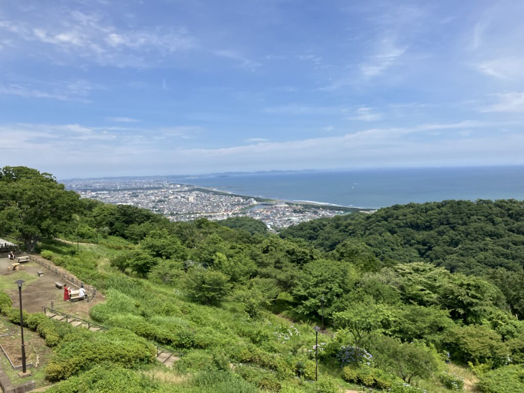 湘南平からの眺め平塚