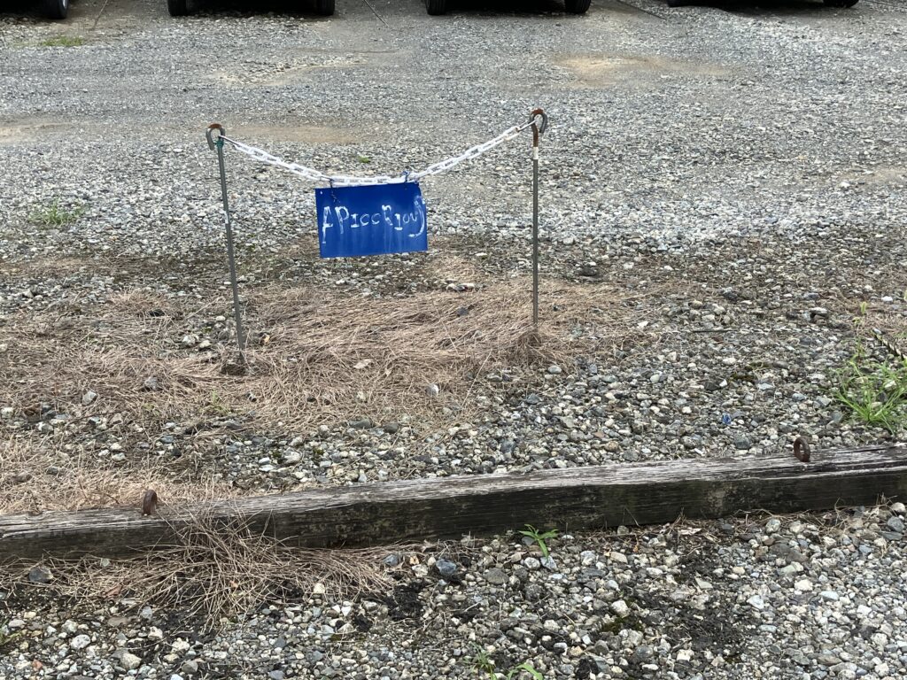 カフェレストランアピッククリオス駐車場