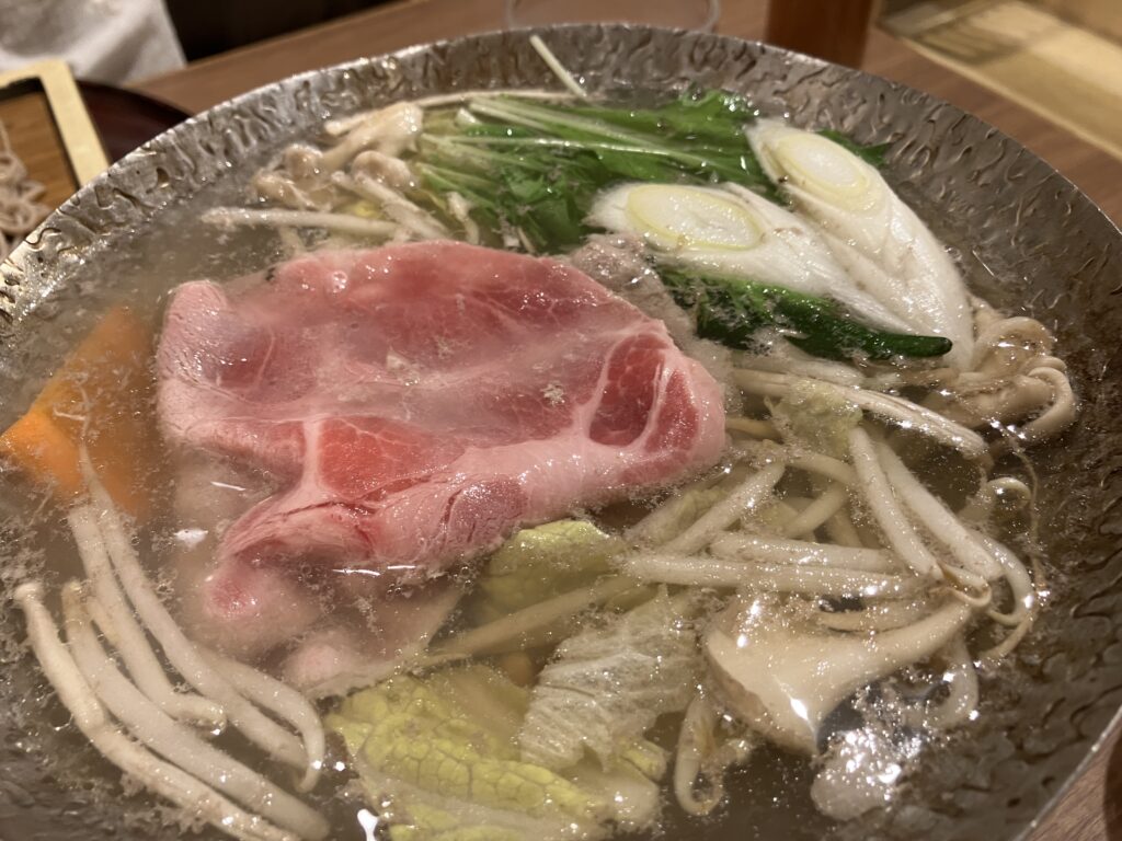 宮崎肉処霧峰豚しゃぶしゃぶのお肉