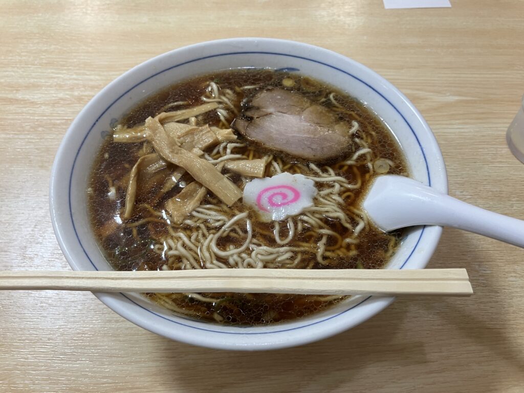 平塚ラーメン大黒庵本店のラーメン