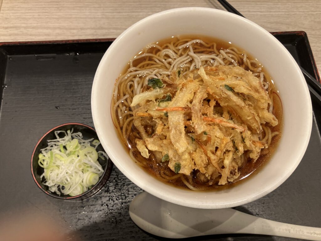 いろり庵きらくかき揚げ