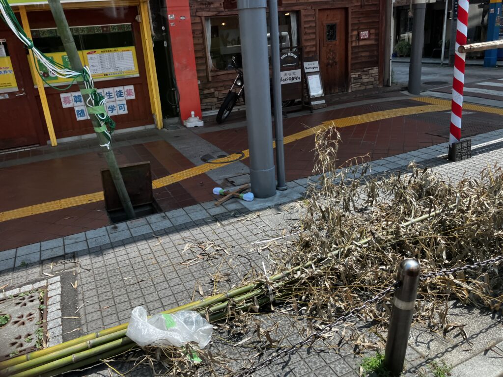 ひらつか七夕まつり準備2025